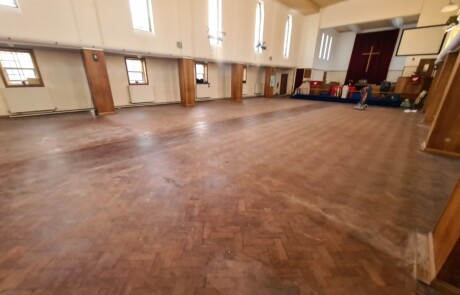 church-floor-sanding-methodist-church-south-east-london-kent